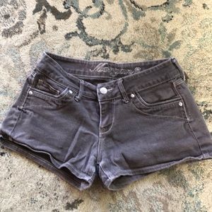 Womens Brown Jean shorts
